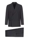 Tagliatore Wool Tailored Suit In Black