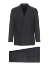 Tagliatore Wool Tailored Suit In Black
