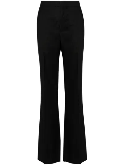 Tagliatore Tailored Cut Trousers In Black