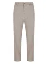 Tagliatore Wool Trousers In Brown