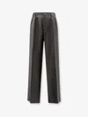 Tagliatore Wool Trousers In Gray