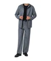 Tagliatore Wool Trousers In Gray