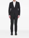Tagliatore Two-piece Suit In Virgin Wool In Schwarz