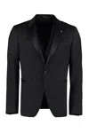 Tagliatore Virgin Wool Two-piece Suit In Black