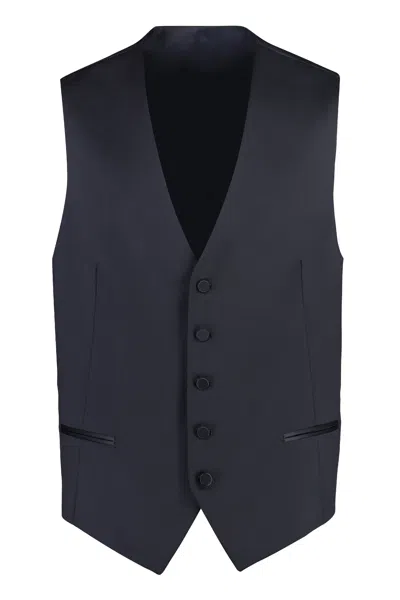 TAGLIATORE TAGLIATORE WOOL VEST