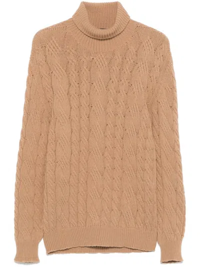 Tagliatore Zermat Sweater In Nude
