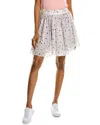 TAGS TAGS WOVEN PRINT SKIRT