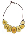 TAGUA JEWELRY MOANA NECKLACE IN YELLOW