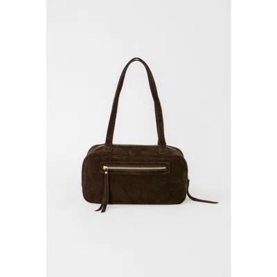 Tah Ari Bowler Bag In Orange