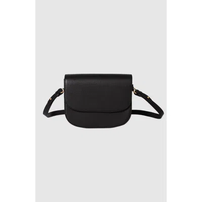 Tah Camila Saddle Bag In Black