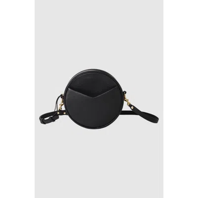 Tah Circle Bag Crossbody In Black