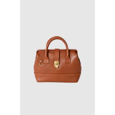 Tah Doctor Bag Petite In Brown