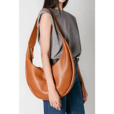 Tah Half Moon Sling In Brown