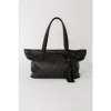 Tah Margot Carryall Tote In Black