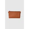 Tah Work Travel Wallet Crossbody In Brown