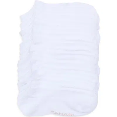 Tahari 10-pack Low Cut Socks In White
