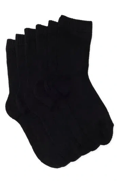 Tahari 3-pack Crew Socks In Black