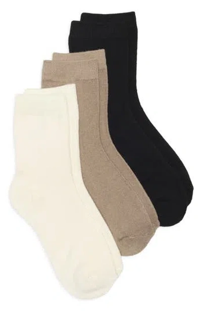 Tahari 3-pack Crew Socks In Multi