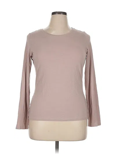 Pre-owned Tahari 3/4 Sleeve T-shirt In Pink