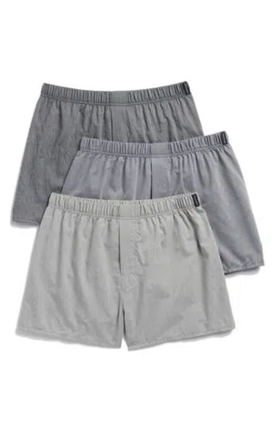 Tahari 3-pack Woven Boxers In Black