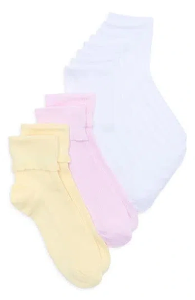 Tahari 6-pack Assorted Ankle Socks In Multi