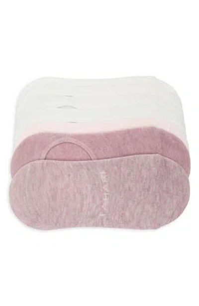 Tahari 7-pack Heathered Liner Socks In Pink
