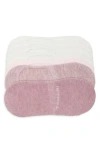 Tahari 7-pack Heathered Liner Socks In Pink