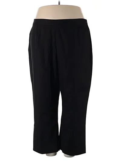 Pre-owned Tahari Active Pants In Black