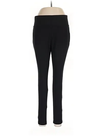 Pre-owned Tahari Active Pants In Black