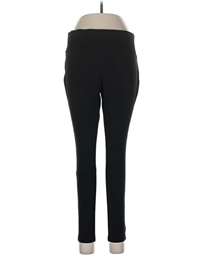 Pre-owned Tahari Active Pants In Black