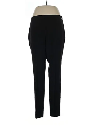 Pre-owned Tahari Active Pants In Black