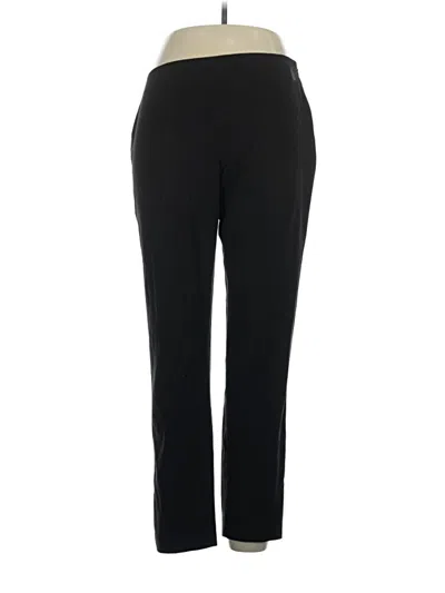 Pre-owned Tahari Active Pants In Black