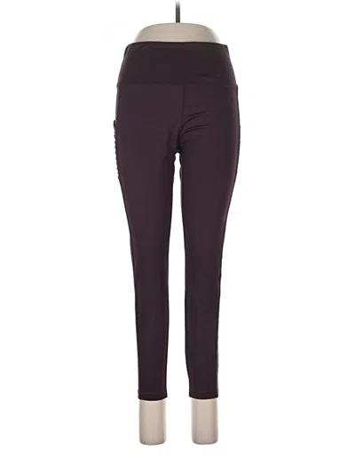 Pre-owned Tahari Active Pants In Burgundy