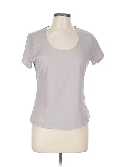 Pre-owned Tahari Active T-shirt In Gray