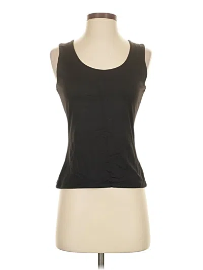 Pre-owned Tahari Active Tank Top In Black