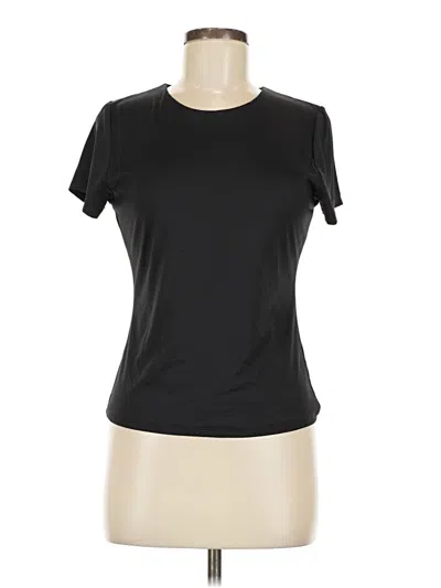 Pre-owned Tahari Active T-shirt In Black