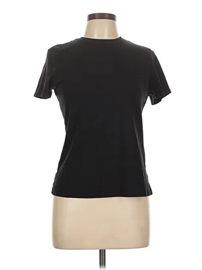 Pre-owned Tahari Active T-shirt In Black