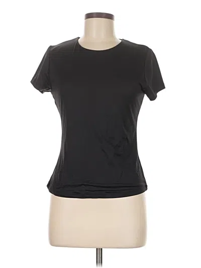 Pre-owned Tahari Active T-shirt In Black