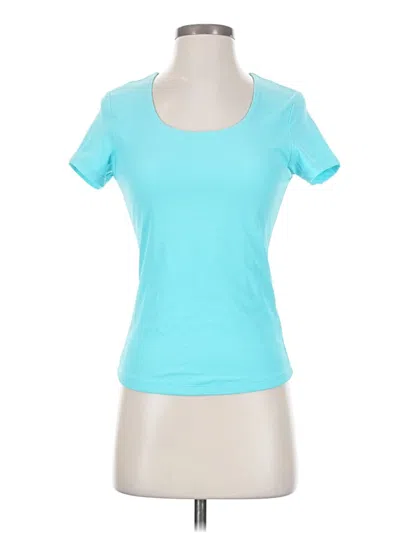 Pre-owned Tahari Active T-shirt In Blue