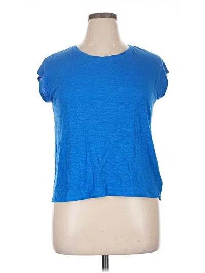 Pre-owned Tahari Active T-shirt In Blue