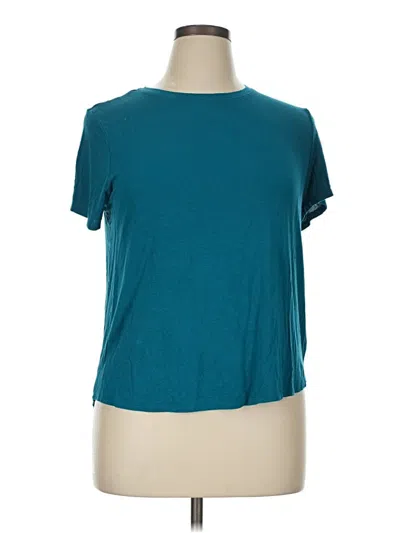 Pre-owned Tahari Active T-shirt In Teal