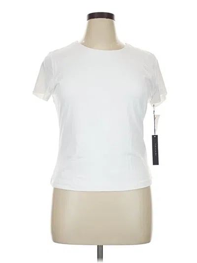 Tahari Active T-shirt In White