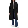 Tahari Amelia Hooded Coat In Black