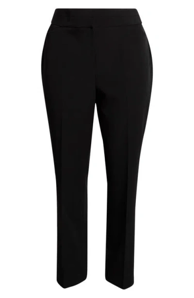 Tahari Asl Bell Bottom Pants In Black