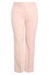 Tahari Asl Bell Bottom Pants In Pink