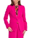 Tahari Asl One Button Blazer