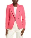 Tahari Asl Blazer In Pink