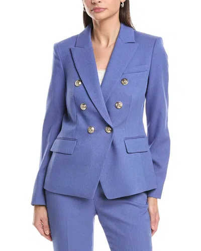 Tahari Asl Blazer In Blue