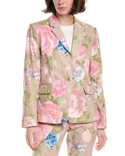 Tahari Asl Blazer In Brown