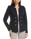 Tahari Asl Blazer In Navy